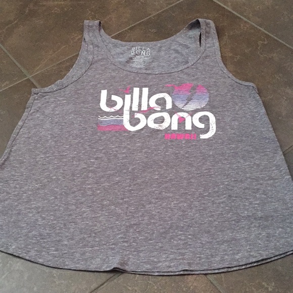 BillaBong Gray women’s tank top - Picture 1 of 3